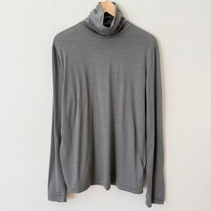 Hugo Boss Selection Men Large lightweight Cashmere Wool Blend Turtleneck Sweater